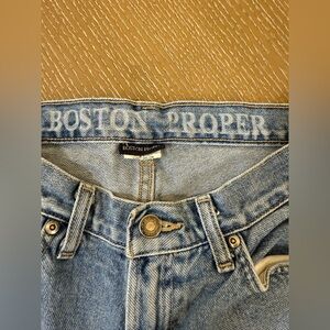 Boston Proper Light Blue Denim Pants